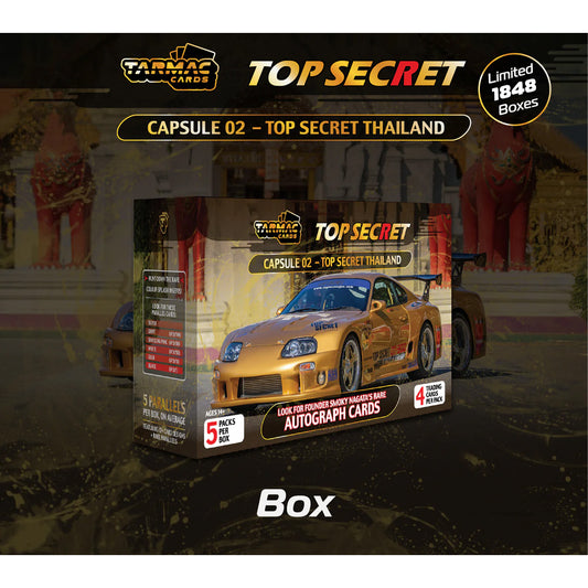 Tarmac Cards: Top Secret Capsule 02 - Top Secret Thailand - Box
