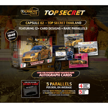 Tarmac Cards: Top Secret Capsule 02 - Top Secret Thailand - Box