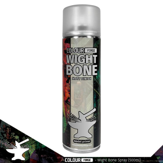 Colour Forge Wight Bone Spray Primer Paint 500ml
