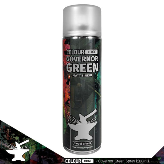 Colour Forge Governor Green Spray Primer Paint 500ml