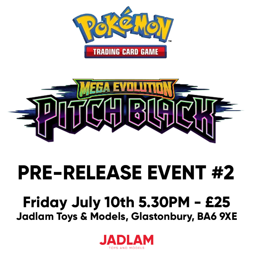 Pokemon TCG Pitch Black Pre-Release - July 10th 5.30PM - Jadlam Toys & Models