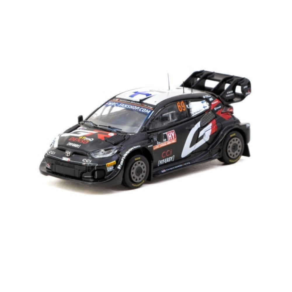Tarmac Works Toyota GR Yaris Rally1 Hybrid Latvia 2024 Winner 1:64 08524RL69