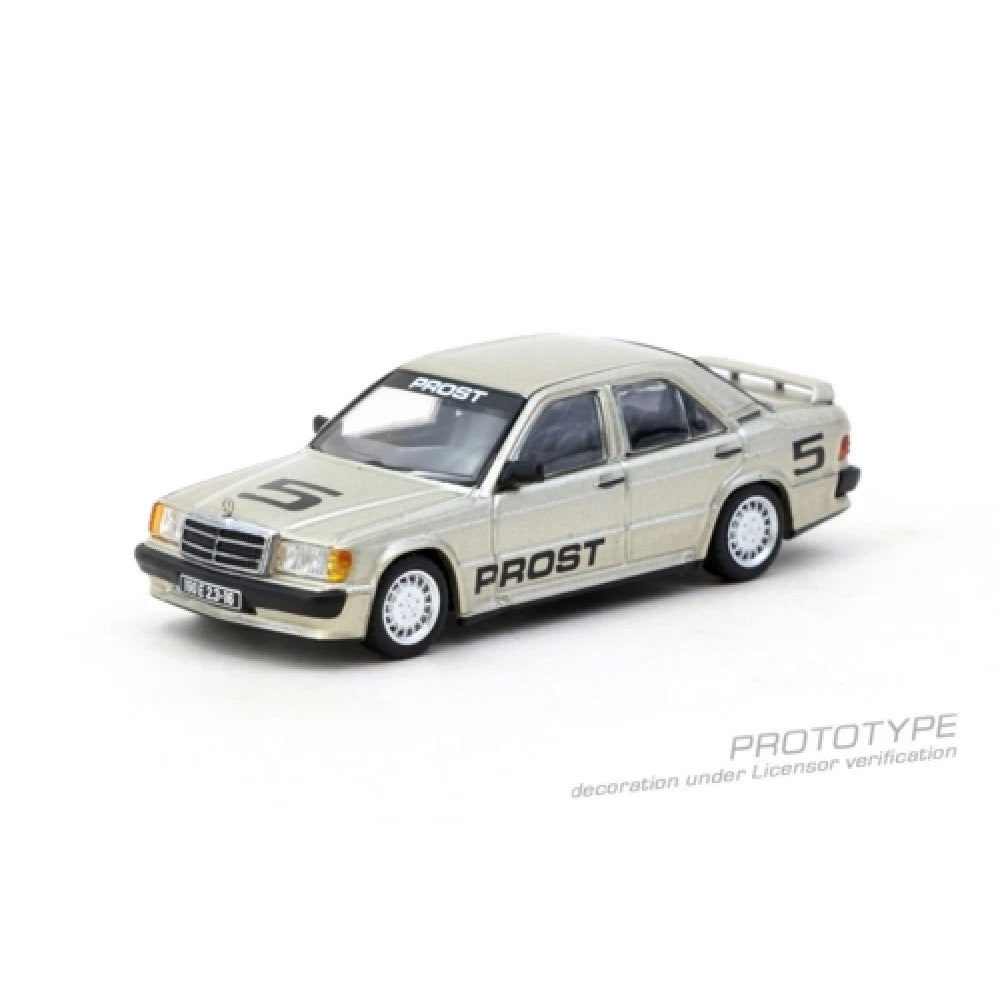 Tarmac Works Mercedes-Benz 190E Race of Champions 1984 Alain Prost 1:64 Diecast