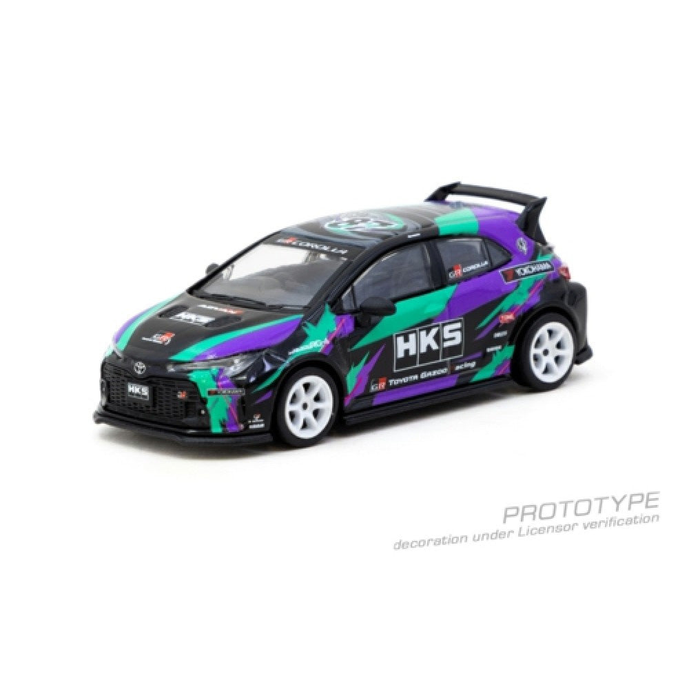 Tarmac Works HKS Toyota GR Corolla 1:64 Diecast Car
