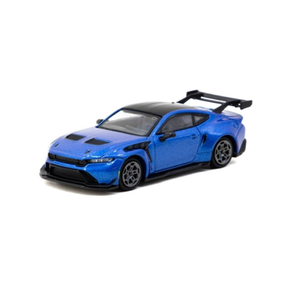 Tarmac Works Ford Mustang GTD Blue 1:64 Diecast Car 64G086BL