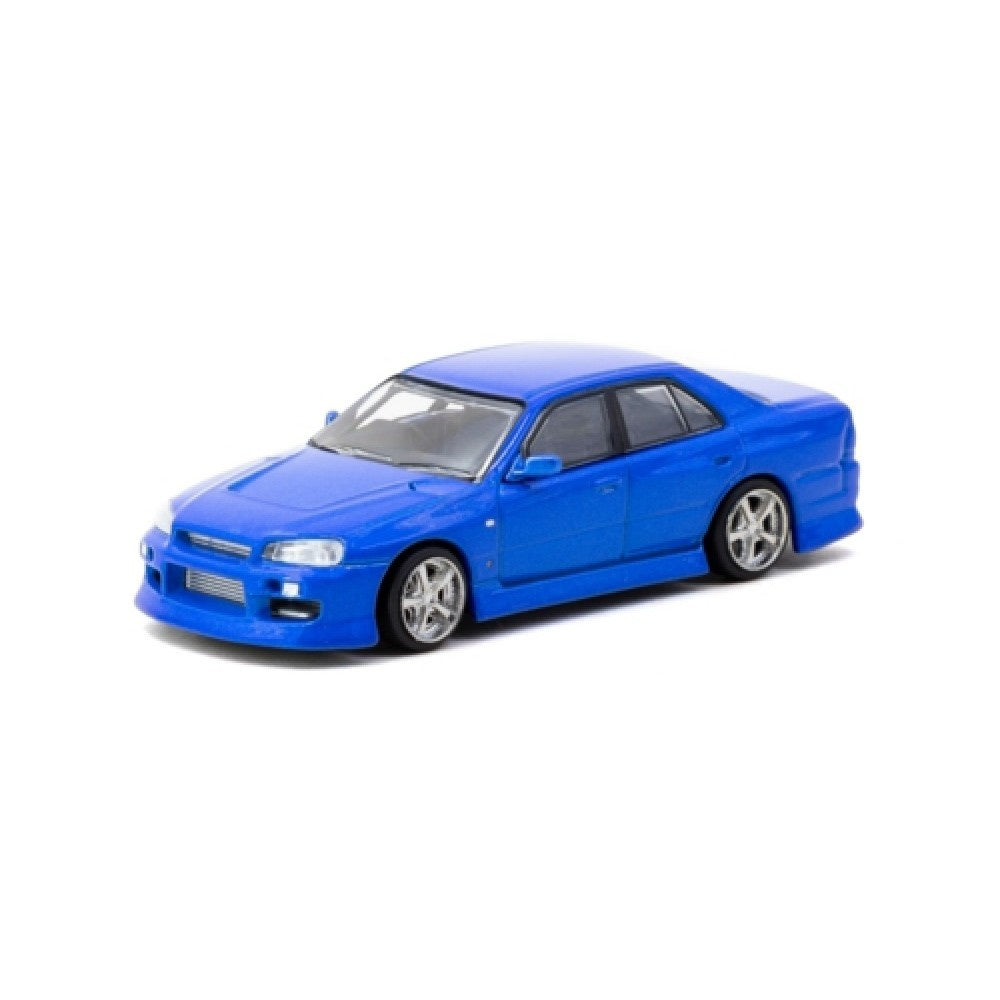 Tarmac Works Uras Skyline ER34 Blue 1:64 Diecast Car 64G088BL