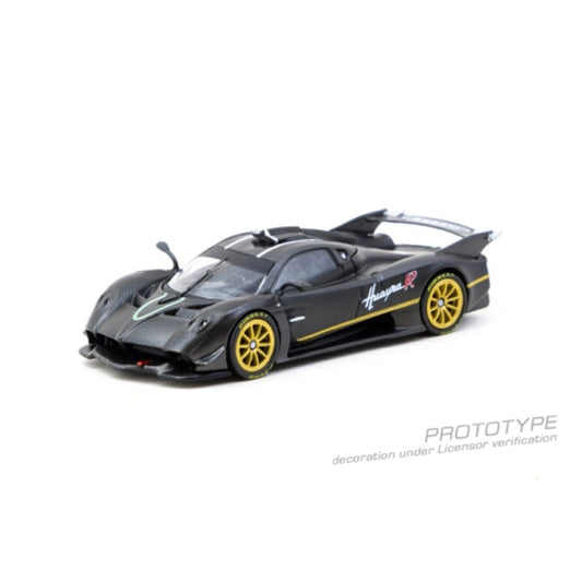 Tarmac Pagani Huayra R Matt Black Carbon Fiber 1:64 Diecast Car