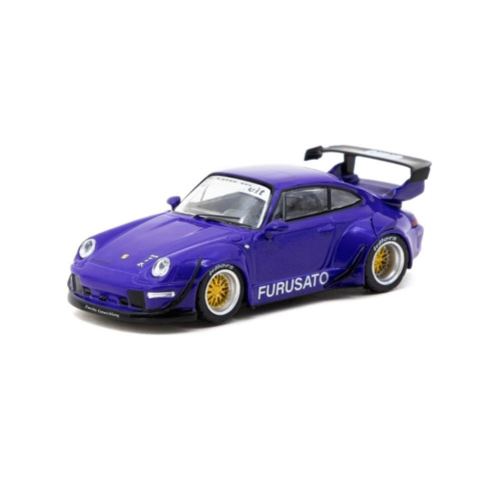 Tarmac Works RWB 993 Furusato Model Car Plus Cards Set 1:64 64TL017FU