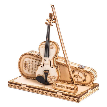 ROBOTIME ROKR Violin Wooden Model Kit TG604K