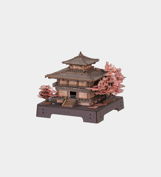 Rolife Sakura Pavilion 3D Wooden Puzzle Model Kit TGA07