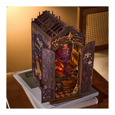 Rolife Magic Fantasy Corner Book Nook DIY Shelf Insert TGB14