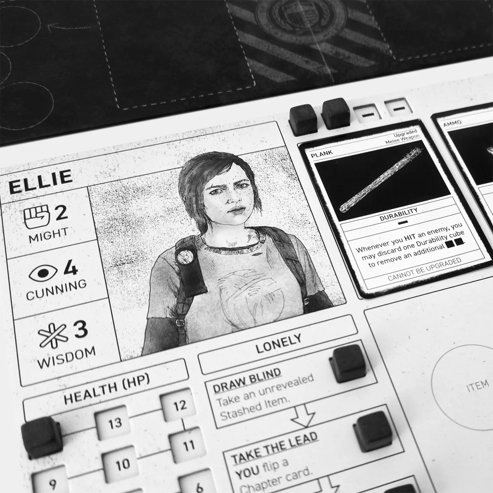 The Last of Us: Escape the Dark Board Game from Themeborne 1-5 Players 60-120min