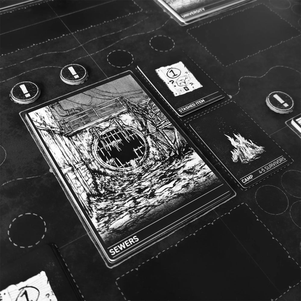 The Last of Us: Escape the Dark Board Game from Themeborne 1-5 Players 60-120min