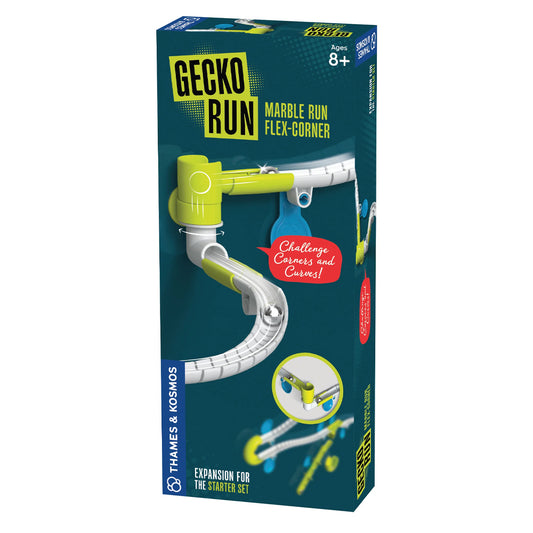 Gecko Run: Marble Run Flex-Corner Expansion Pack 550210 Thames & Kosmos