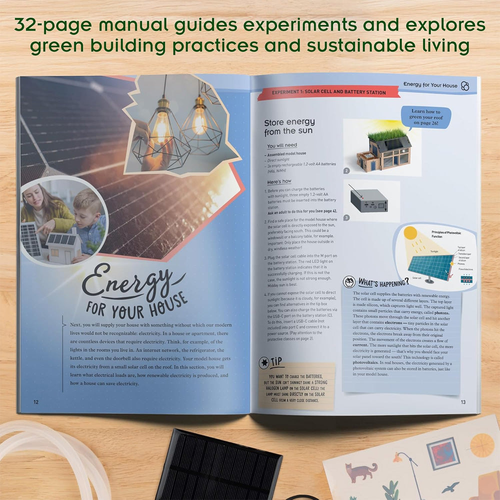 Thames & Kosmos Green Engineering: Clean Energy & Sustainable Living STEM Age 8+