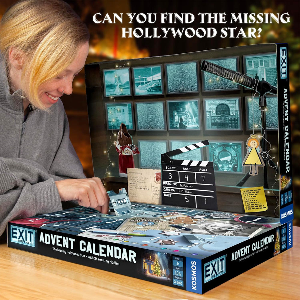EXIT: Advent Calendar - The Missing Hollywood Star - Escape Room