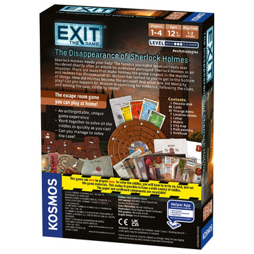 EXIT: The Disappearance of Sherlock Holmes 692866 Thames & Kosmos