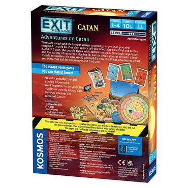 EXIT: Adventures on Catan Thames & Kosmos Escape Room Game 692887