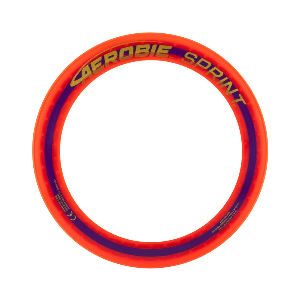 Aerobie 10" Sprint Ring Flying Disc - Orange
