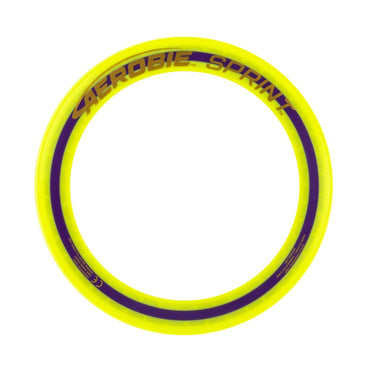 Aerobie 10" Sprint Ring Flying Disc - Yellow