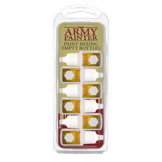 Army Painter Paint Mixing Empty 12ml Bottles 6x TL5040