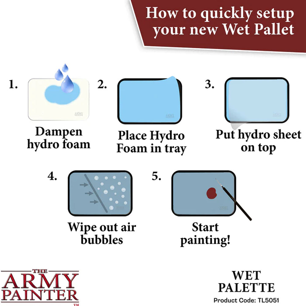 The Army Painter: Wet Palette TL5051P