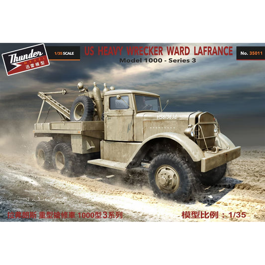 Thunder 35011 US Heavy Wrecker Ward LaFrance M1000 Serie 3 1:35 Model Kit