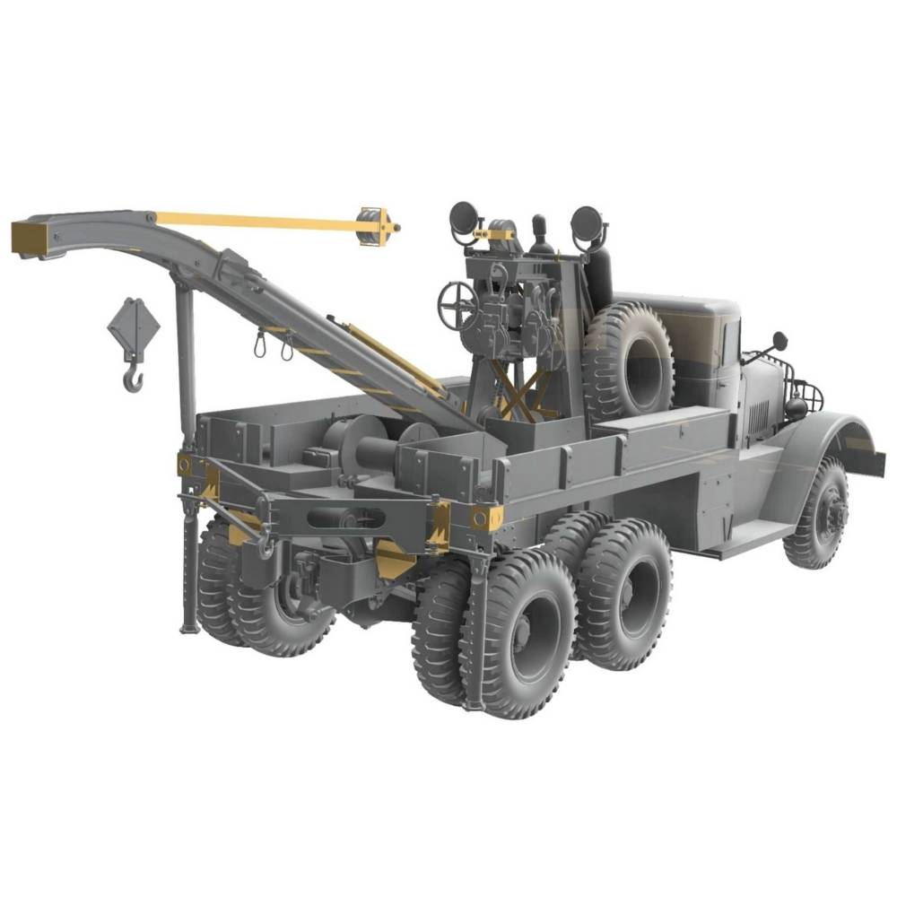 Thunder Model 35012 US Heavy Wrecker Ward LaFrance 1000 Series 4 1:35 Model Kit