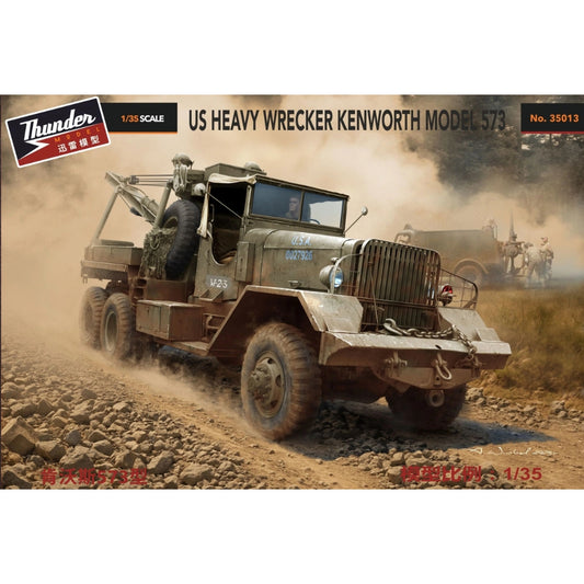 Thunder Model TM35013 Kenworth Model 573 M1A1 US Heavy Wrecker 1:35 Model Kit
