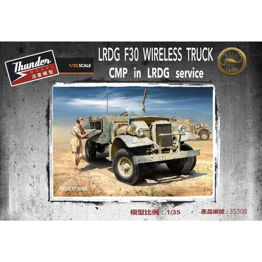 Thunder Models 35308 LRDG F30 Wireless Truck CMP 1:35 Model Kit