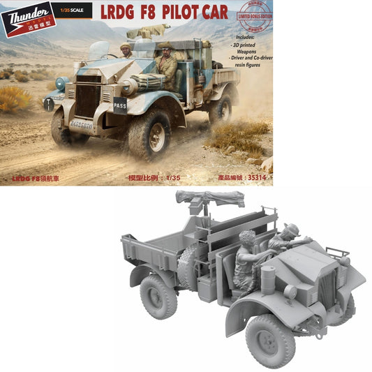 Thunder Model 35314 LRDG F8 Pilot Car Bonus Edition 1:35 Model Kit