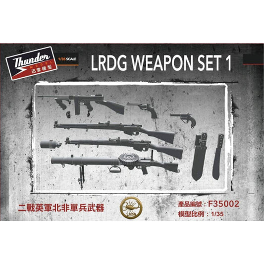 Thunder Model F35002 LRDG Weapon Set 1 1:35 Model Kit