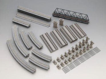 Tomytec 91013 CC Track Set Canted w/Level Crossing N Gauge