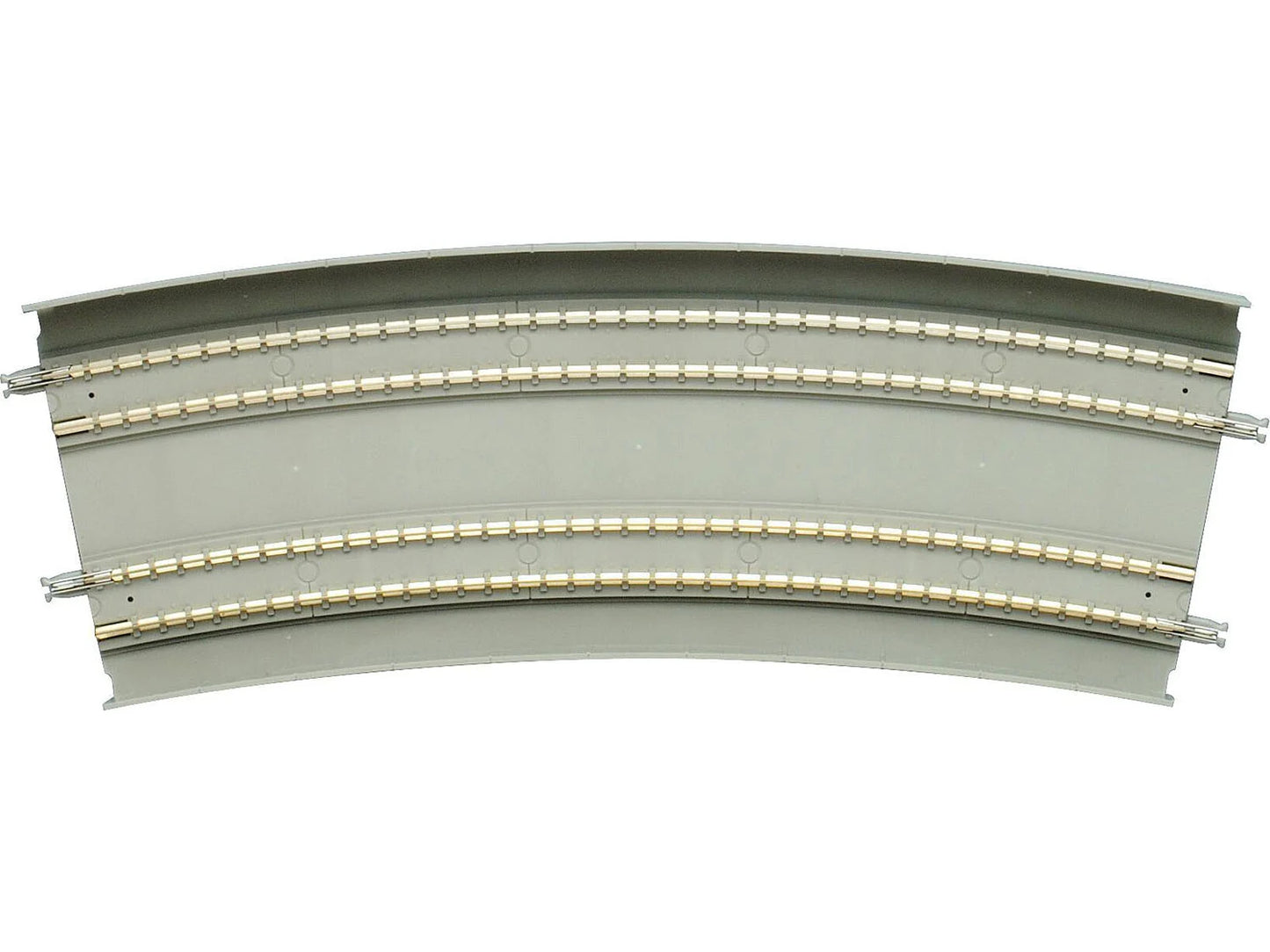 Tomytec 1169 Curved Dbl Tracks CS 21-1/4'' & 19-3/4'' 22.5 Deg 2 N Gauge