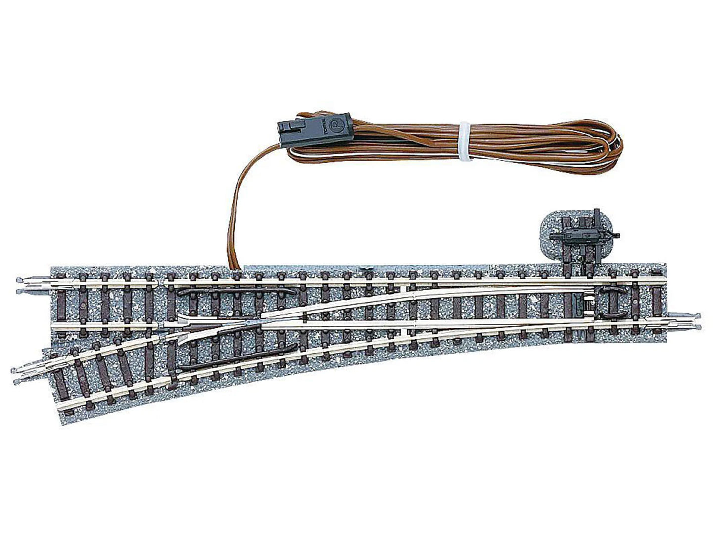 Tomytec 971272 1272 Electric Turnout Left Hand 21-5/16'' Radius 15 Deg N Gauge