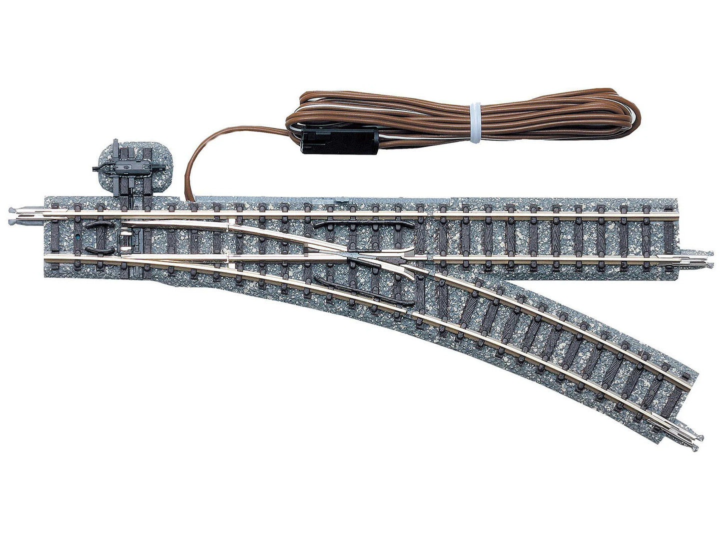 Tomytec 1273 Electric Turnout Right Hand 11'' Radius 30 Degree N Gauge