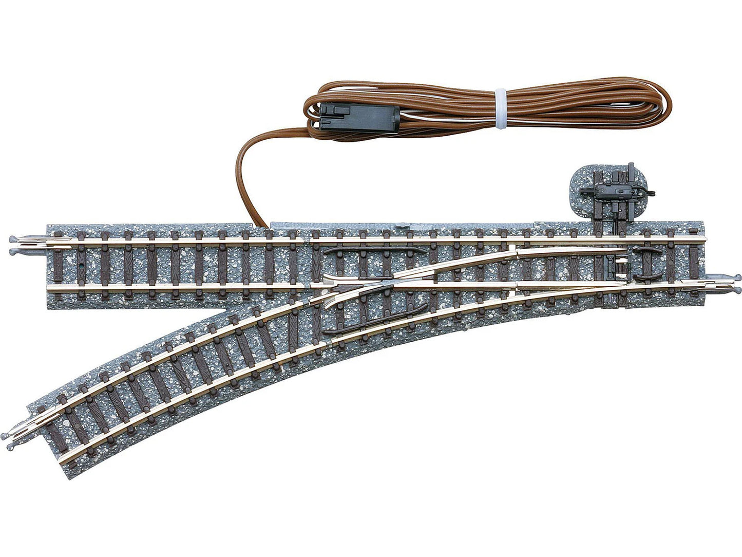 Tomytec 1274 Electric Turnout Left Hand 11'' Radius 30 Degree N Gauge
