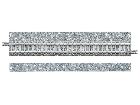 Tomytec 1739 Straight Track 140mm w/Detachable Sides (2) N Gauge