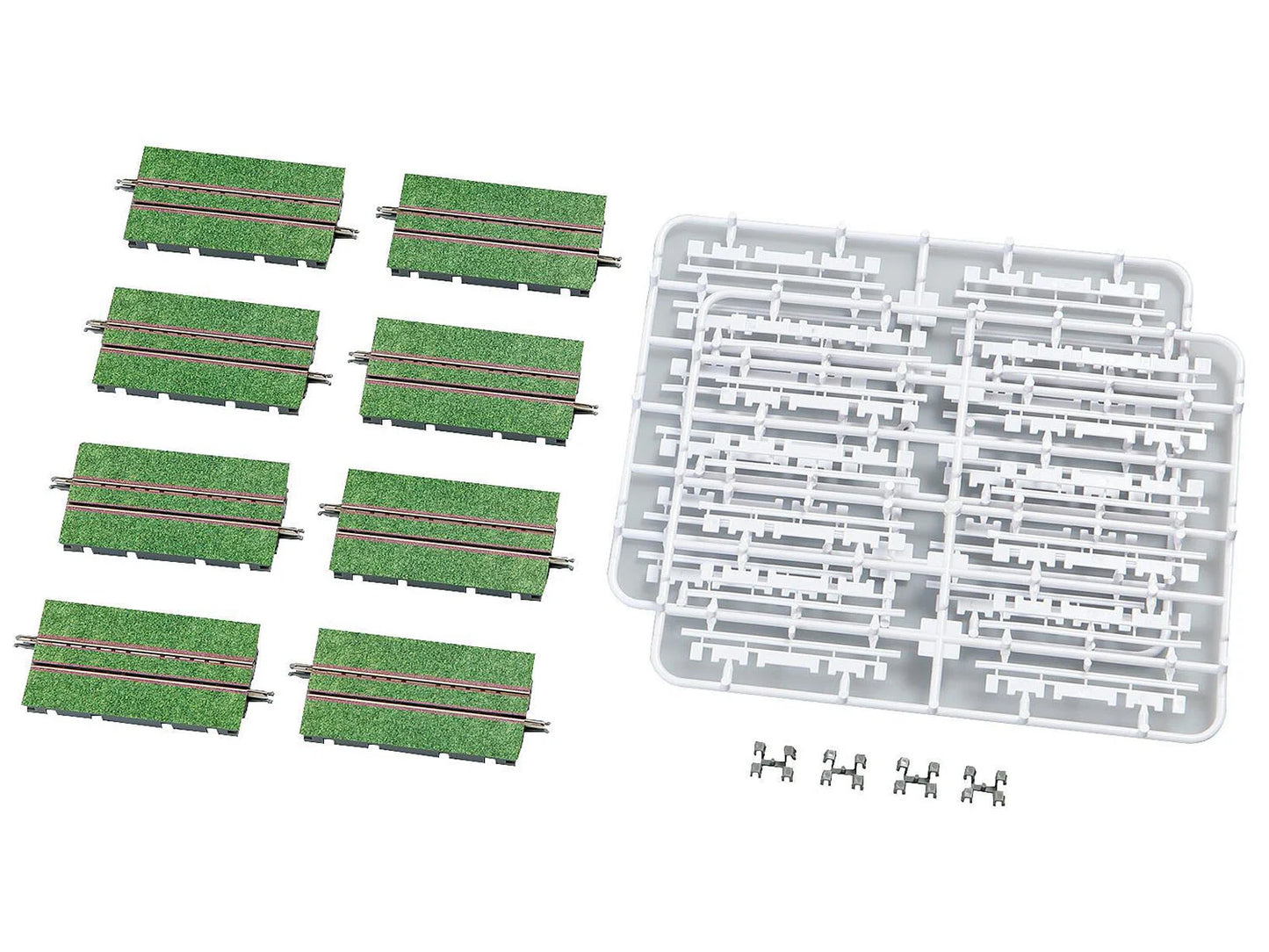 Tomytec 1789 Straight Tram Track Grass Infill 70mm (4) N Gauge