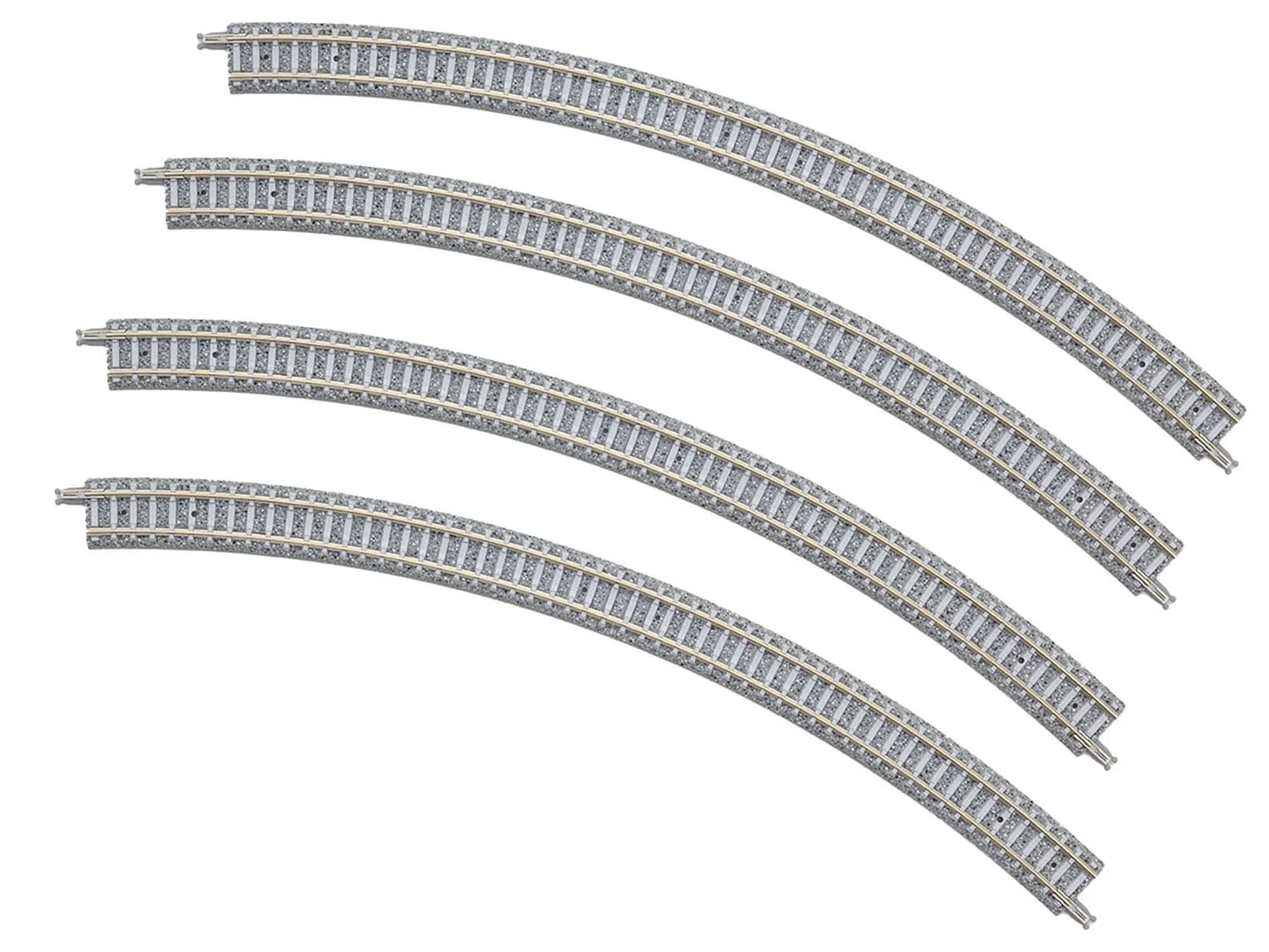 Tomytec 1196 Curved Concrete Sleeper Track 254mm Radius 45 Deg 4 N Gauge
