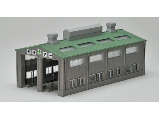 Tomytec 4212 Two Road Engine Shed N Gauge