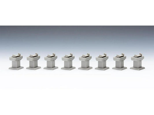 Tomytec 3236 Concrete Pillars Set P4 25mm (8) N Gauge