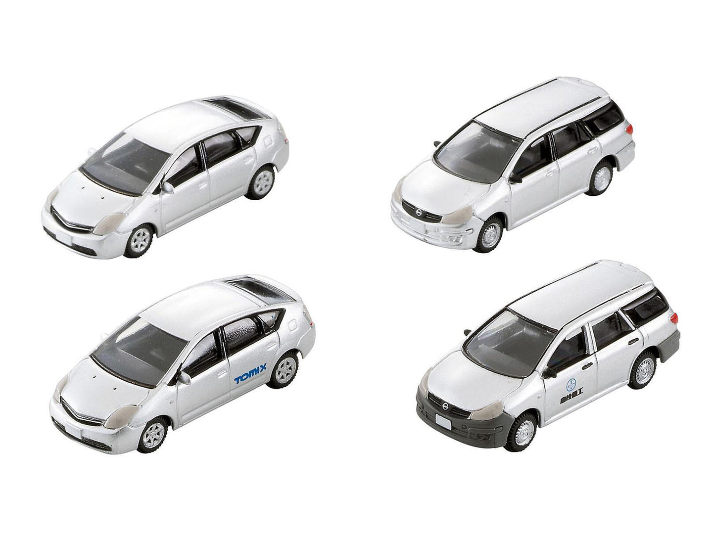 Tomytec 32864 Toyota/Nissan Car Set (4) N Gauge