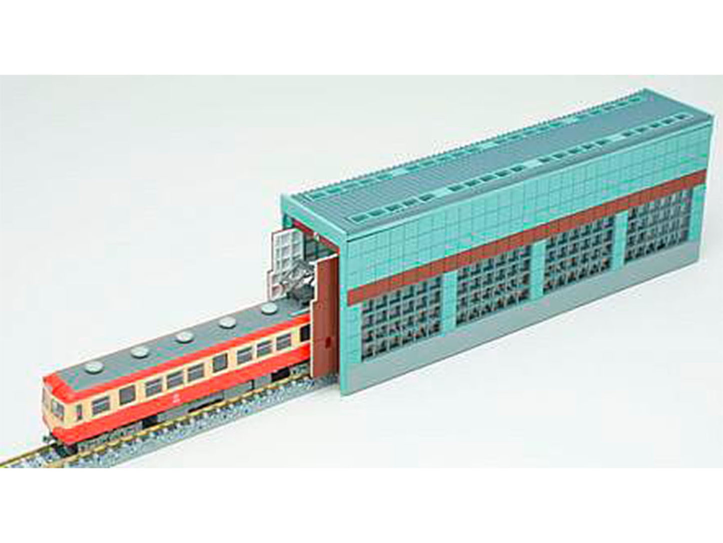 Tomytec 28968 Locomotive Shed Single Road N Gauge
