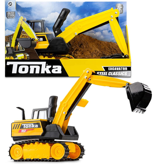 Tonka Mighty Excavator - Steel Classics Toy 06182