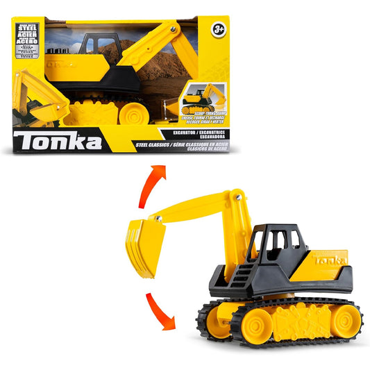 Tonka - Steel Classics Mini - Excavator Toy 06320