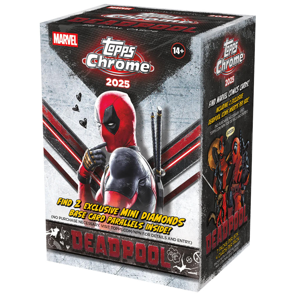 Topps Chrome MARVEL: Deadpool Value Box