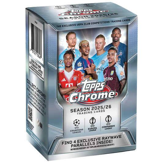 Topps Chrome UCC Soccer Value Box 2026