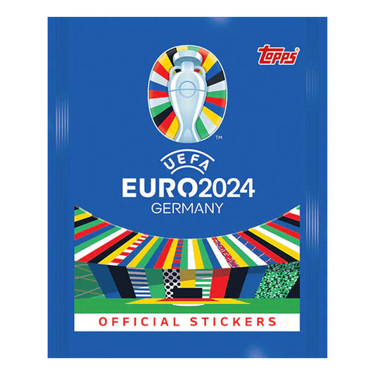 Topps EURO 2024 Sticker Collection - Single Pack (6 Stickers)