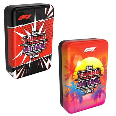 Topps Turbo Attax 2026 F1 Trading Card Game - Mega Tin (Assorted)